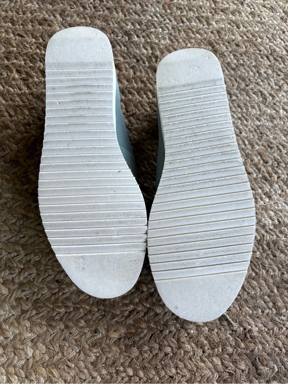TOMS Canvas Slip-On Shoes in Sage